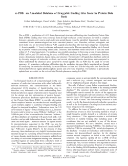 sc-PDB: an Annotated Database of Druggable Binding Sites from
