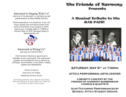 The Friends of Harmony