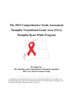 2015 Comprehensive Needs Assessment