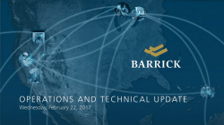 Operations and Technical Update
