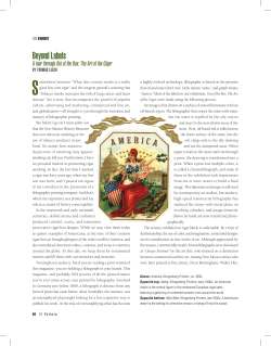 Beyond Labels - El Palacio Magazine