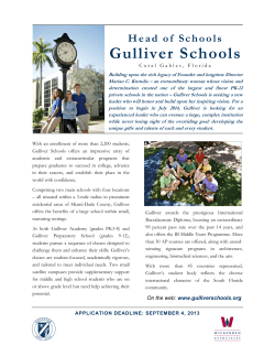 Head of Schools Gulliver Schools