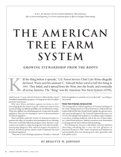 The American Tree Farm System