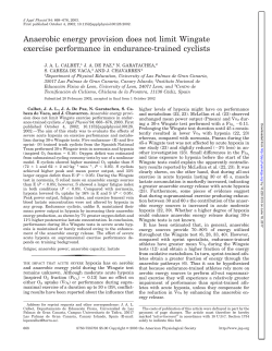 Anaerobic energy provision does not limit Wingate