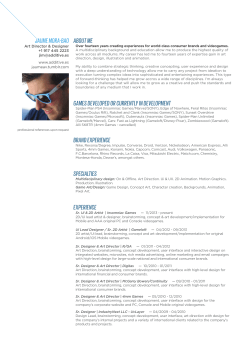 here - additive.es &ndash; Portfolio of Jaume Mora