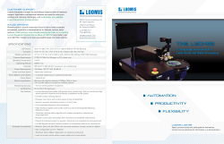 LSD-155 Brochure - Loomis Industries, Inc