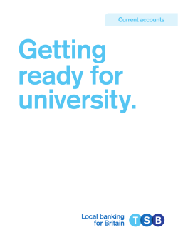 Student Account Welcome Pack