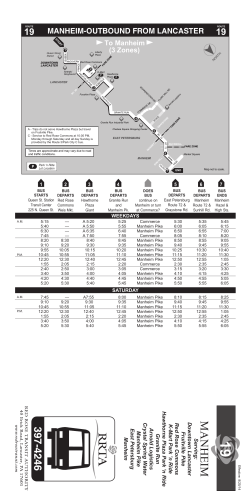 MANHEIM-OUTBOUND FROM LANCASTER