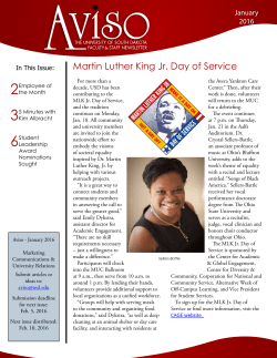 Martin Luther King Jr. Day of Service
