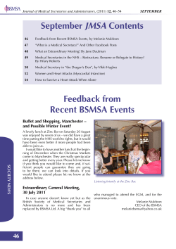 Medical Secretary in