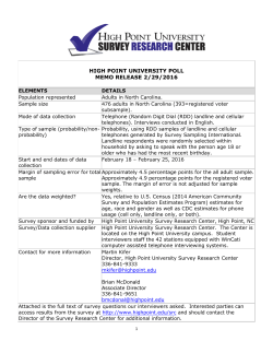 Public Poll 44 Memo (02/29/2016)