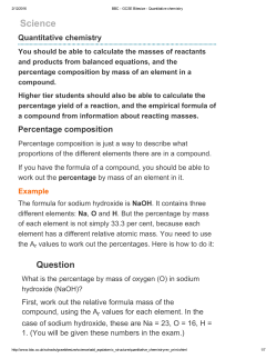 Science - Oxford International School