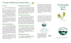 Landscaping by the water - Lake Wentworth Association