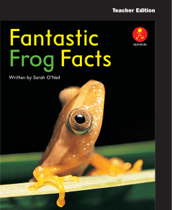 Fantastic Frog Facts