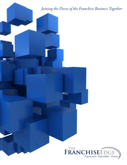 Joining the Pieces of the Franchise Business Together