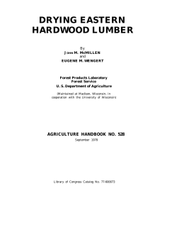 DRYING EASTERN HARDWOOD LUMBER