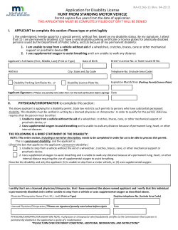 Hunt From A Standing Motor Vehicle