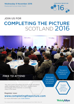 scotland - Welch Allyn