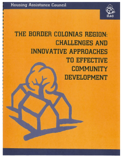 Border Colonias Region - Housing Assistance Council