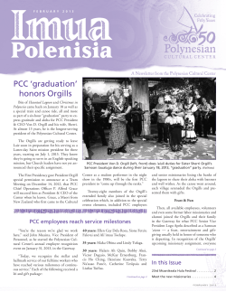 IMUA 2-13 - PCC 50th Anniversary