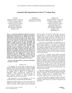 Automatic Rib Segmentation in Chest CT
