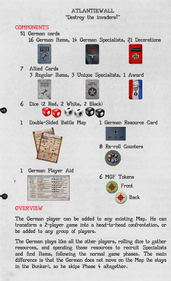 ATLANTIKWALL &ldquo;Destroy the invaders!&rdquo; COMPONENTS 51 German