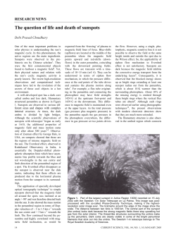 The question of life and death of sunspots