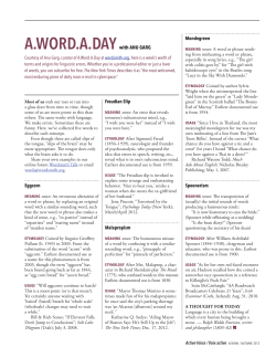 A.WORD.A.DAYwith ANU GARG