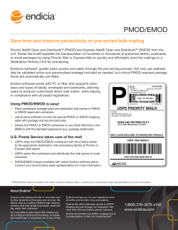 Save time and improve productivity on pre-sorted bulk