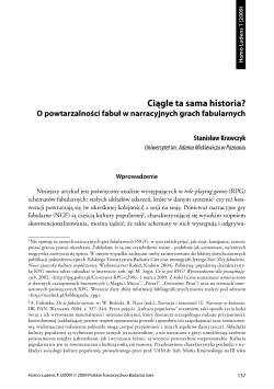 pobierz pdf / full text pdf - Polskie Towarzystwo Badania Gier