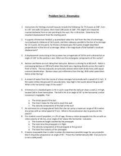 Kinematics - gdciscience