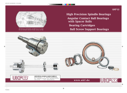 High Precision Spindle Bearings Angular Contact Ball Bearings with