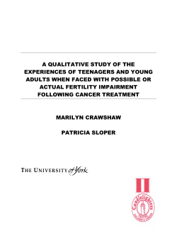 literature review on fertility issues and