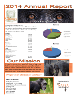 Oregon`s only chimpanzee sanctuary