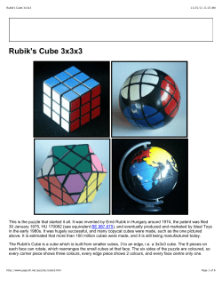 Rubik`s Cube 3x3x3