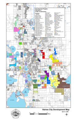 Haines City Development Map