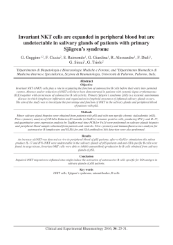 Invariant NKT cells are expanded in peripheral blood