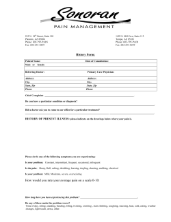 English - Sonoran Pain Management