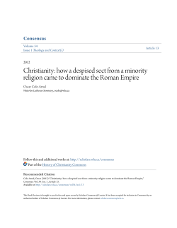 how a despised sect from a minority religion came to dominate the