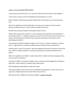Catcher in the Rye Group discussion