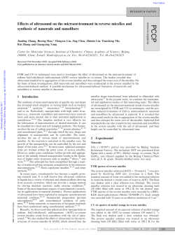 Effects of ultrasound on the microenvironment in reverse