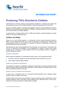 Children - Free TV Australia