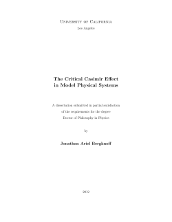 my dissertation - Jonathan Bergknoff