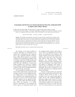 Gastropods and bivalves of commercial interest from the continental