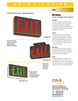 Brutus - Cole Lighting