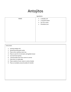 Antojitos