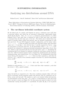Analyzing ion distributions around DNA