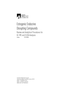 Estrogenic Endocrine Disrupting Compounds