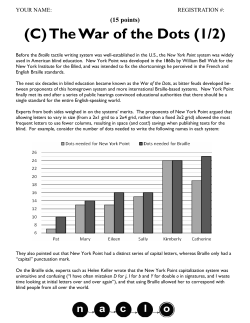 sample problems - NACLO at U of T