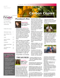 Carbon Copies - Plano Area Mothers of Multiples